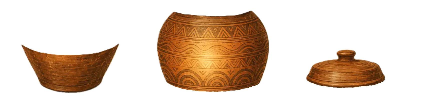 The three pieces of the Golden Onggi